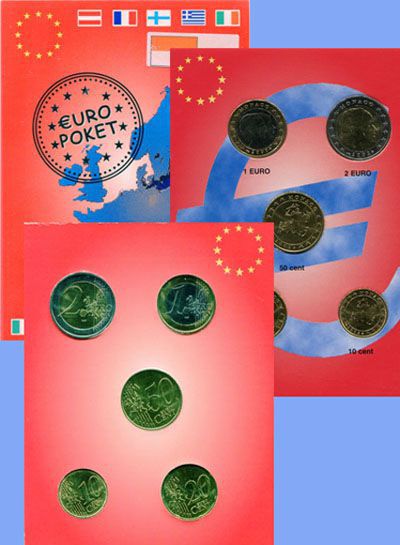 Наборы монет Евро